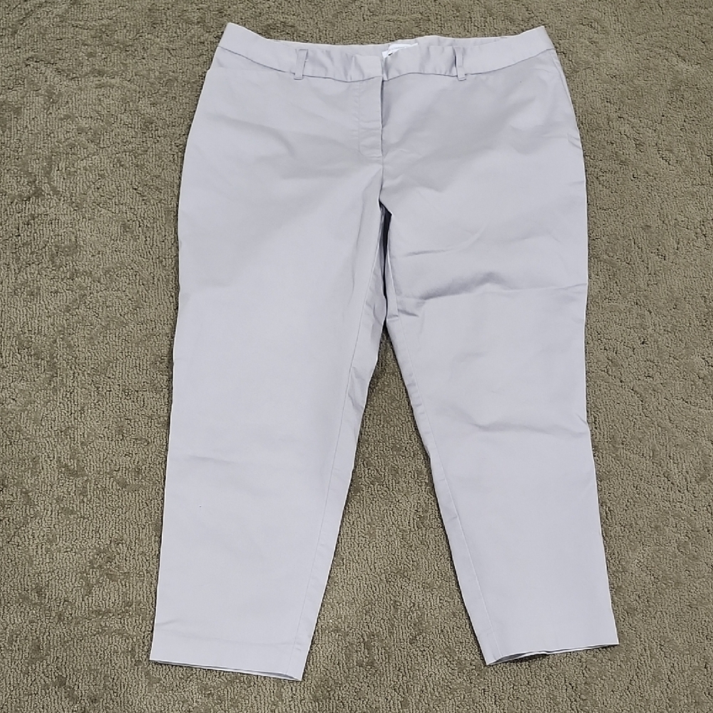 Liz Claiborne Women's Dress Pants in Light Gray